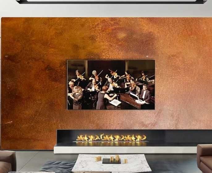 elastyczna RDZA fornir kamienny arkusze DEKORACJA meble ELEWACJA ścian