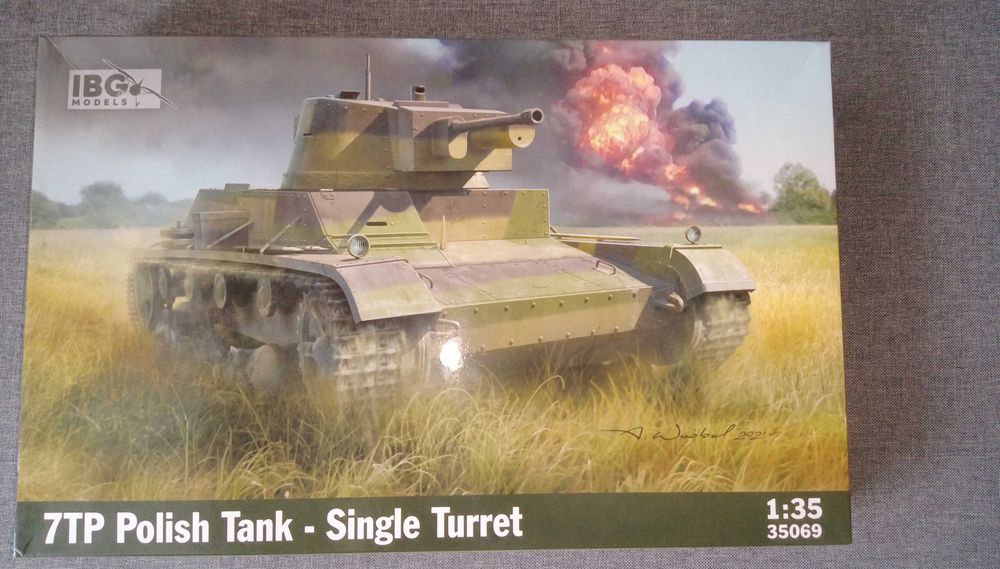 IBG 35069 7TP Polish Tank - Single Turret