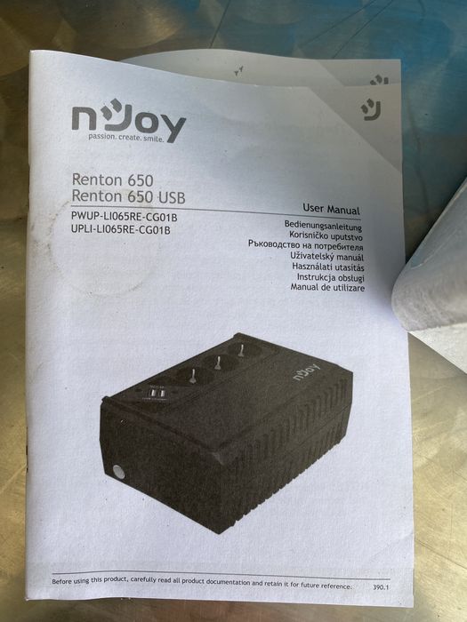 UPS NJOY Renton 650USB