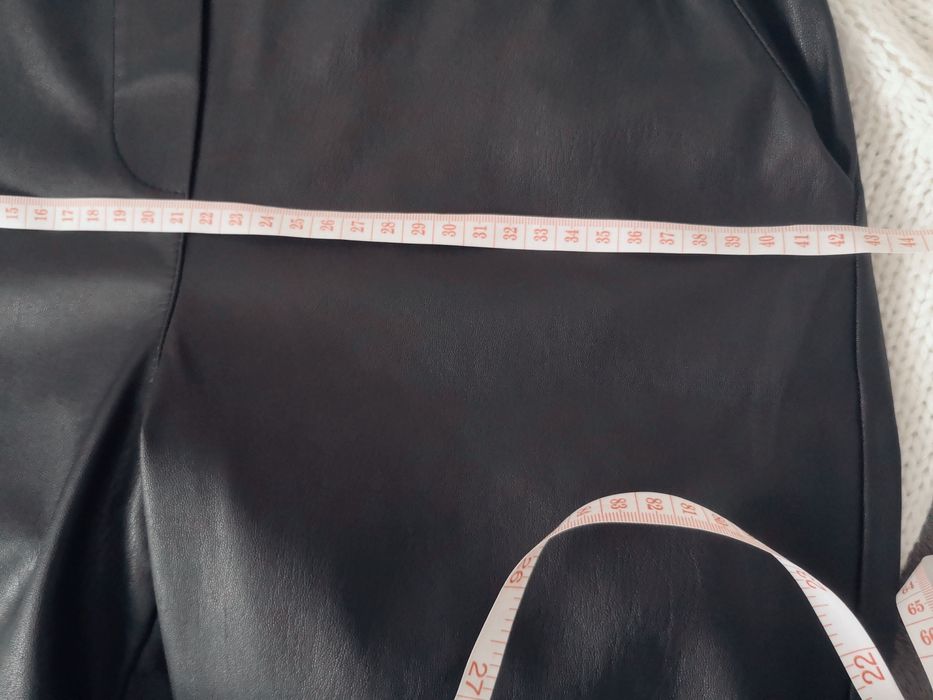 Штани з еко шкіри