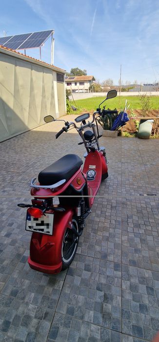Moto Elétrica Estilo Chopper – 4000W – 60V 40Ah – MATRICULADA