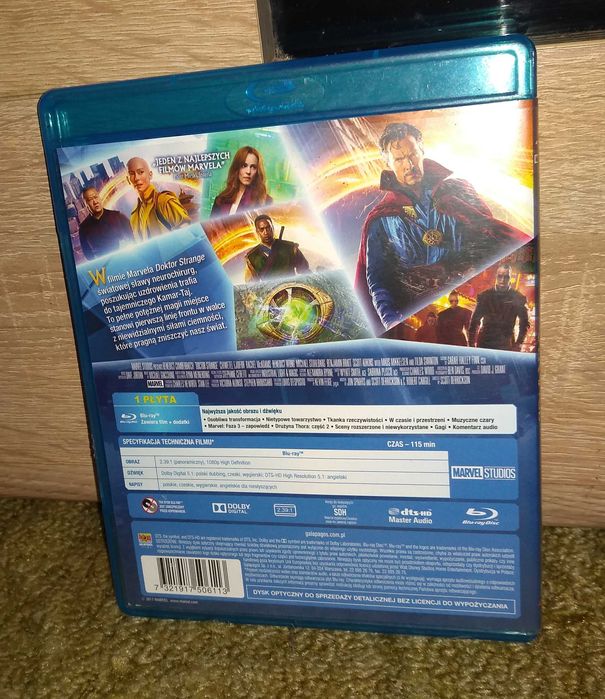 Doktor Strange / Bdb / Blu-Ray / Dubbing PL /