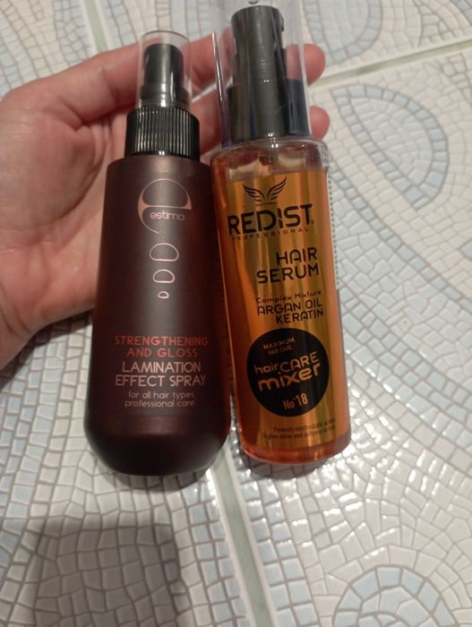 Спрей для волосся Estima і сироватка Redist