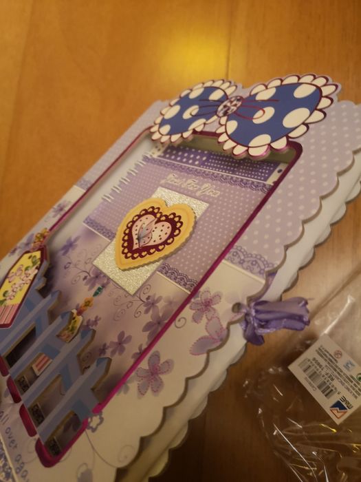 Diário infantil Roxo