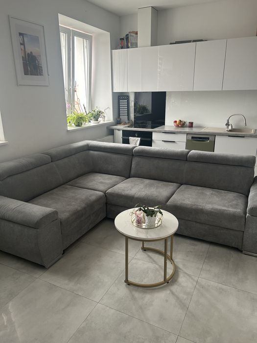 Sofa narożnik szary