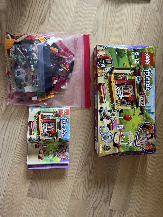 LEGO Friends. Pokaz Andrei w parku. Cały zestaw, wszytskie klocki