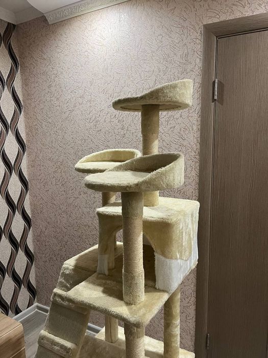 Будиночок кігтеточка (дряпка) для котика