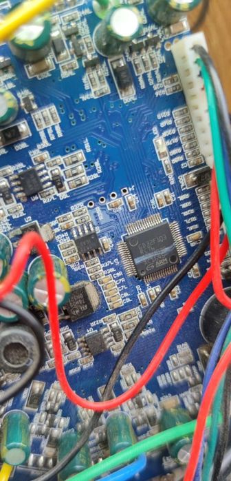 Плата управления гироборда на чипе STM32 GD32 оригинал Б/у