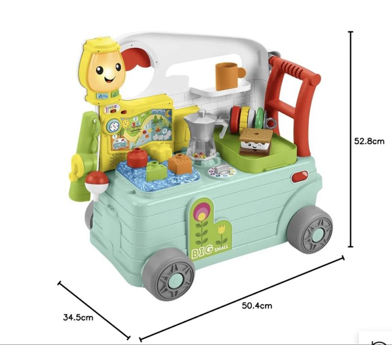 Fisher Price, Kamper malucha 3w1