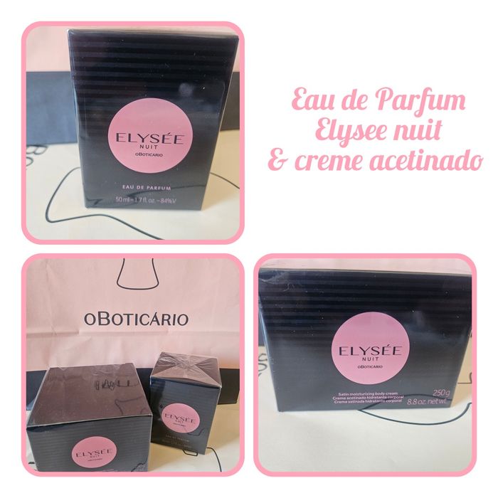 Conjunto Elysée de O Boticário