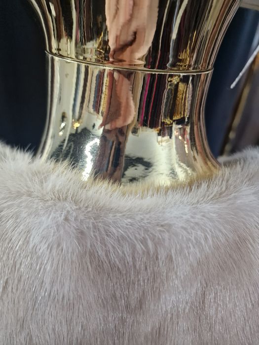 Futro norek  srebrnych