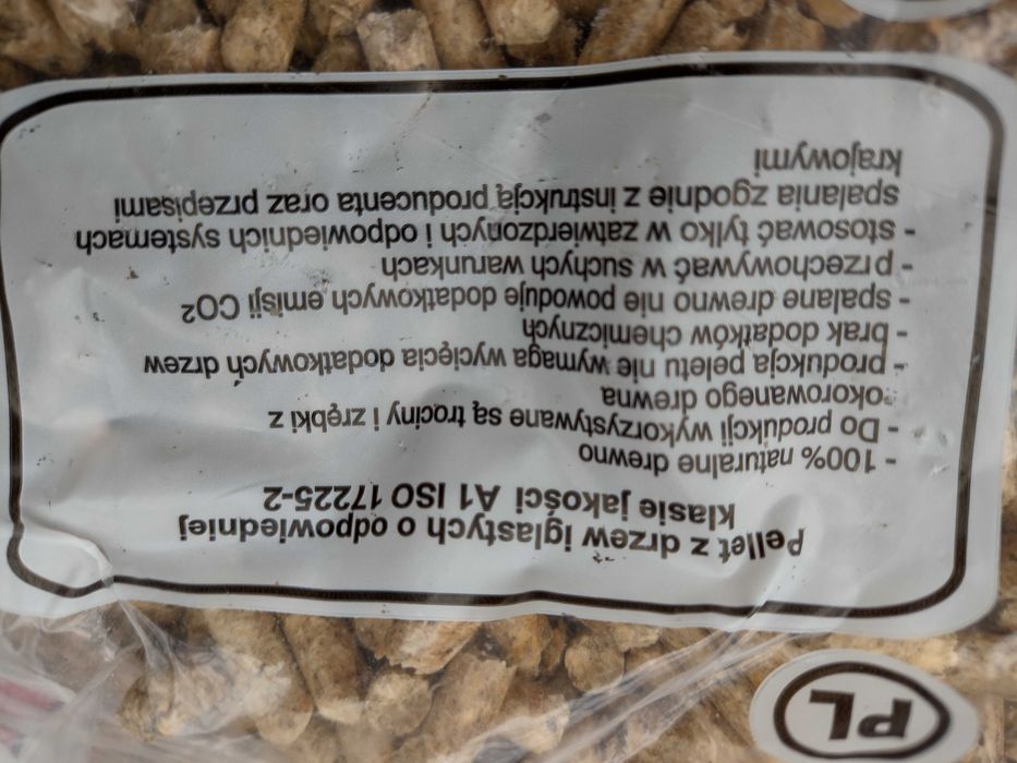 Pellet Pelet drzewny Olczyk 6mm - 2320 zł /tona - 2436 zł/paleta