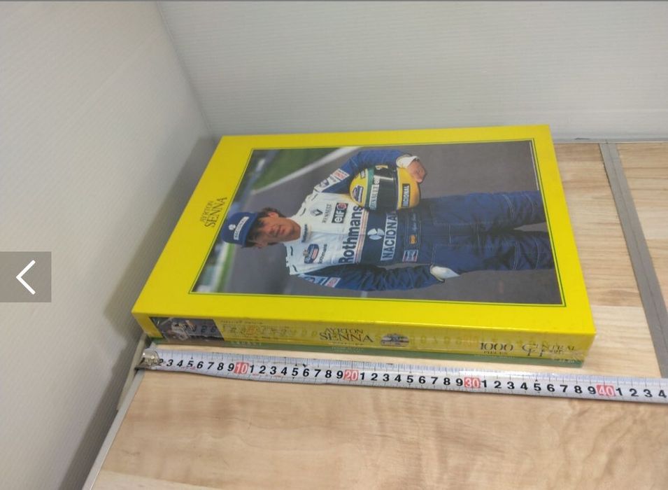 Ayrton Senna Jigsaw Puzzle 1000pcs retro por abrir 1990