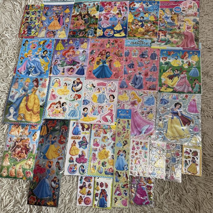 ОНОВЛЕННЯНаклейки наліпки 2000 winx monster high принцеси bratz barbie