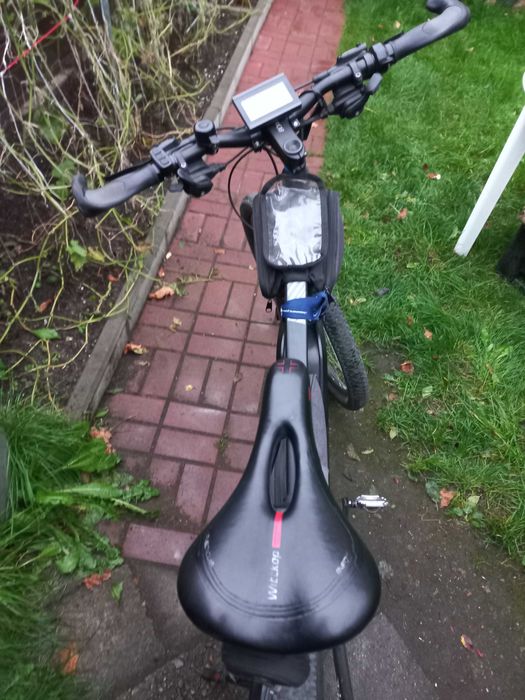 ebike rockrider duży zasięg wygodny