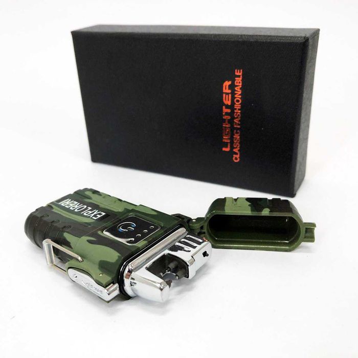 Зажигалка импульсная JL317 Explorer в подарочной упаковке.