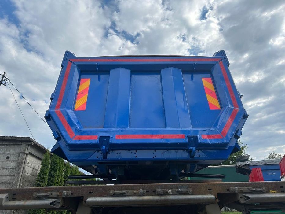 Zabudowa kipper kiper wywrotka Meiller Skibicki Carnehl trzystronna