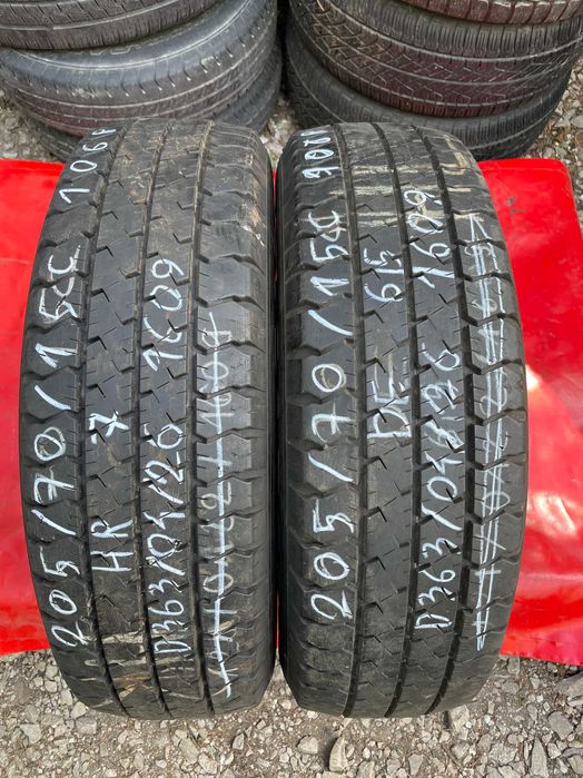 2szt. opony letnie 205/70R15C 106R GoodYear Cargo G26
