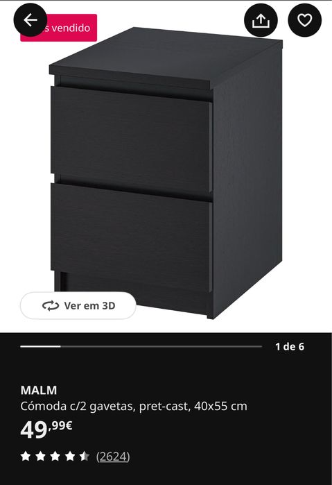 2 mesas de cabeceira