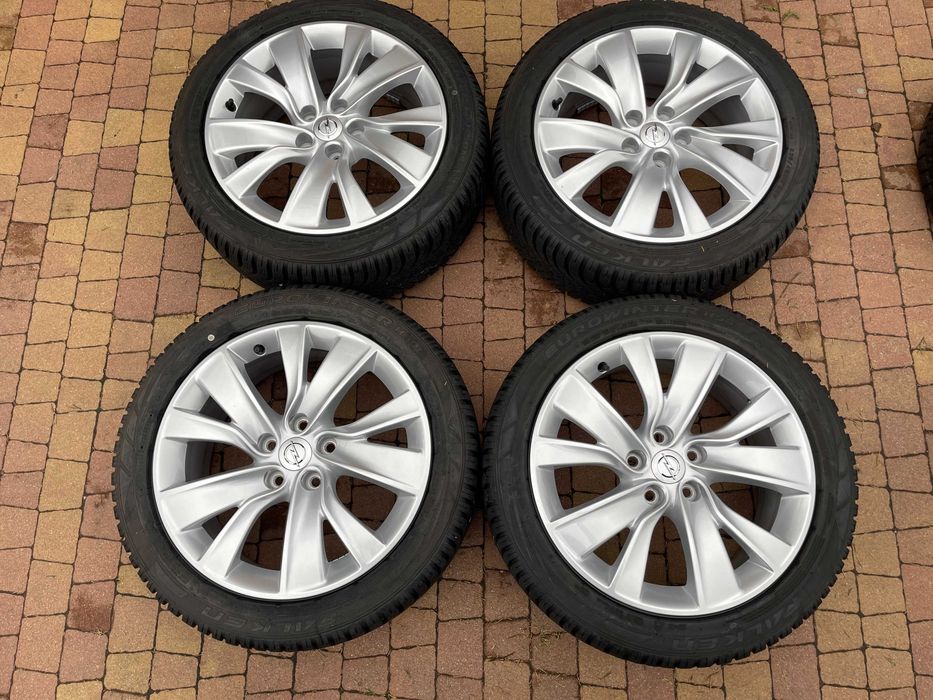 4199. Alufelgi 18" koła zimowe oryginalne Opel Insignia B Zafira C 5x115 ET41 235/45/18 8.5/9mm