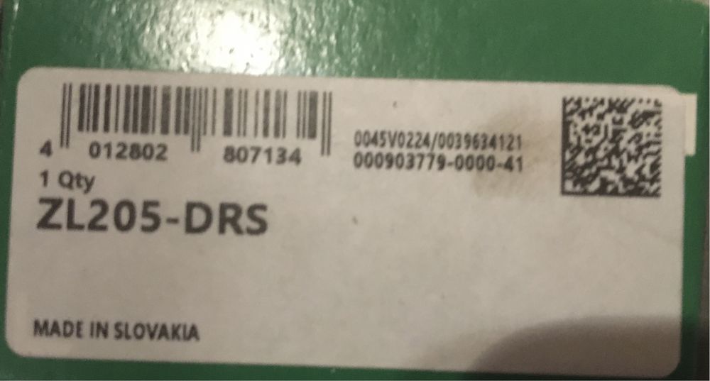 Підшипник ZL 205-DRS INA