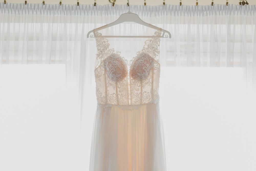 muślinowa suknia ślubna