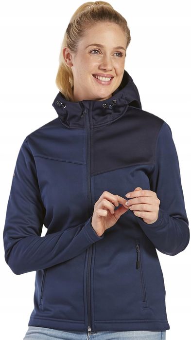 Damska kurtka softshell Erima navy 42 wodoodporna oddychająca