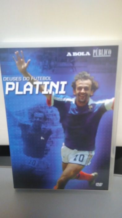 DVDs sobre as Estrelas do Futebol Internacional - Documentário Deuses