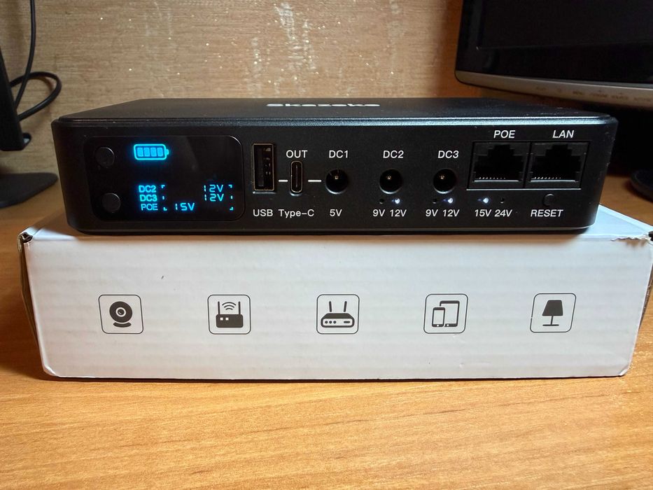 Безперебійник Mini UPS - ДБЖ для роутера DC 5V/9V/12V