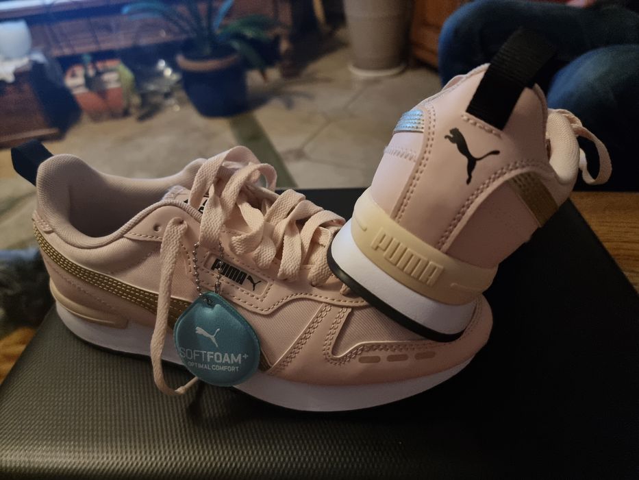 Buty puma rozowe