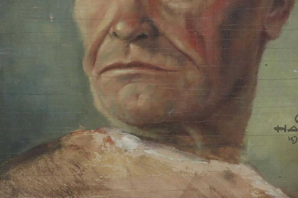 Stary portret mężczyzny