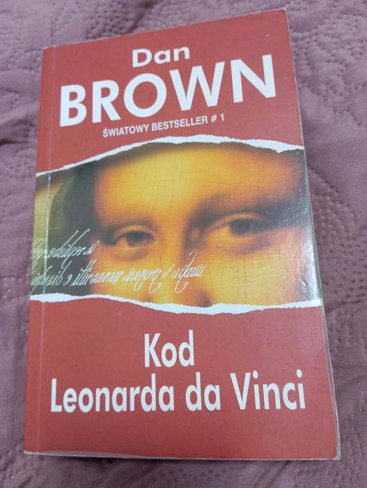 Książka Dan Brown Kod Leonarda da Vinci