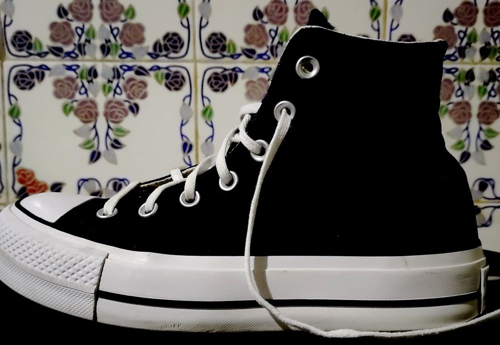 Converse Chuck Taylor All Star Lift Platform - Preto - Tamanho 39