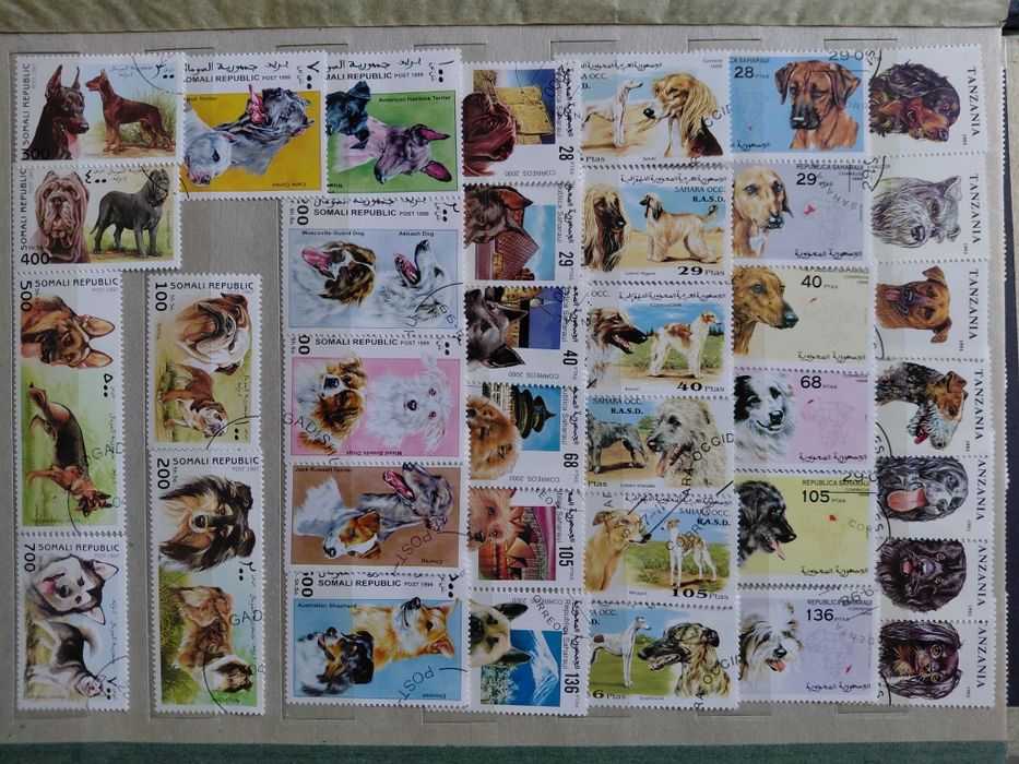 Марки поштові.Фауна. 31 серія, 204 марки.