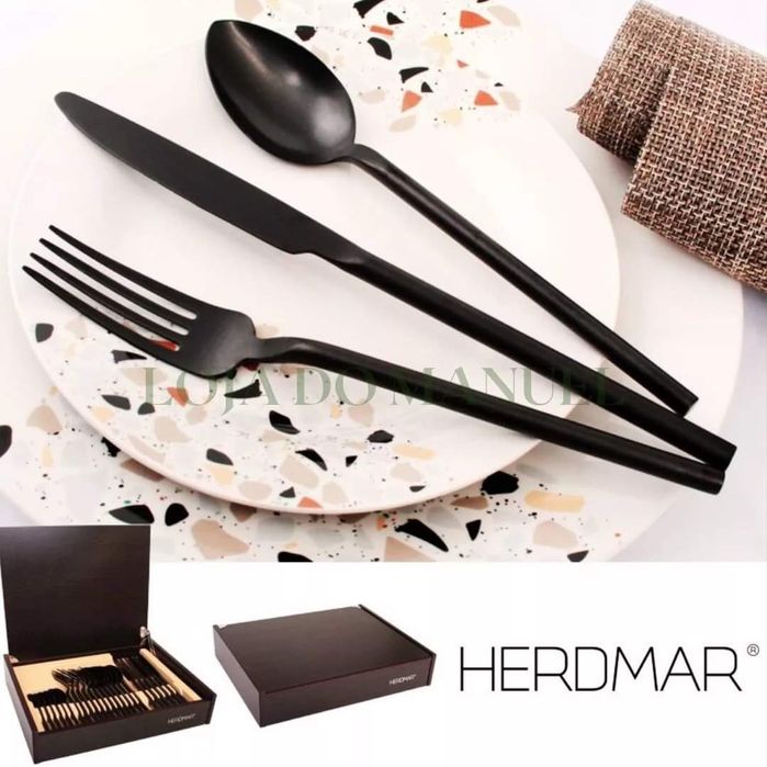 Magníficos Faqueiros da Belo Inox e da Herdmar 24 pçs-vários preços-