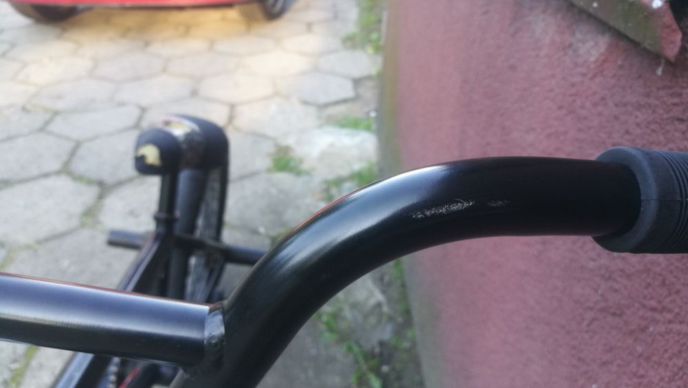 Kokpit bmx kierownica merrit andre mostek cult gripy odi nowe