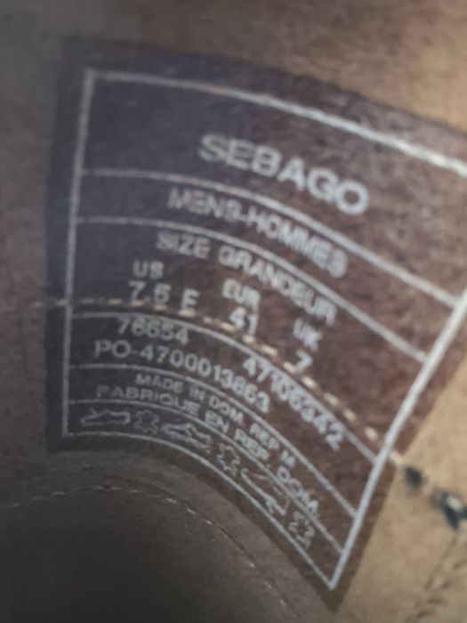 Sapatos Sebago Clássicos (Nunca Usados)