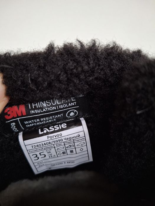 Стильні, дуже теплі чоботи для хлопчика,  Lassie 35