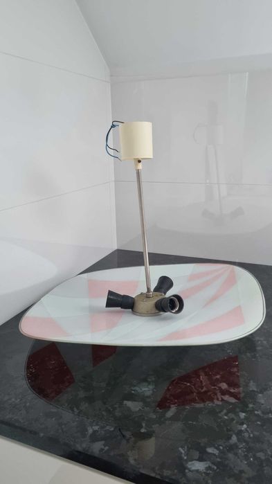 Lampa parasolka Napako PoP ArT Design PRL lata 60 Czechosłowacja