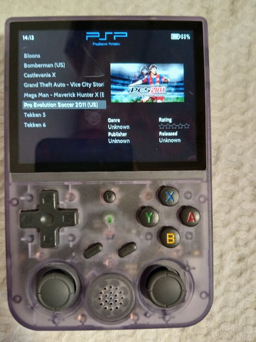 Retro... Consola de jogos portátil