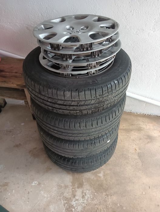 Jantes e peneus Peugeot 207