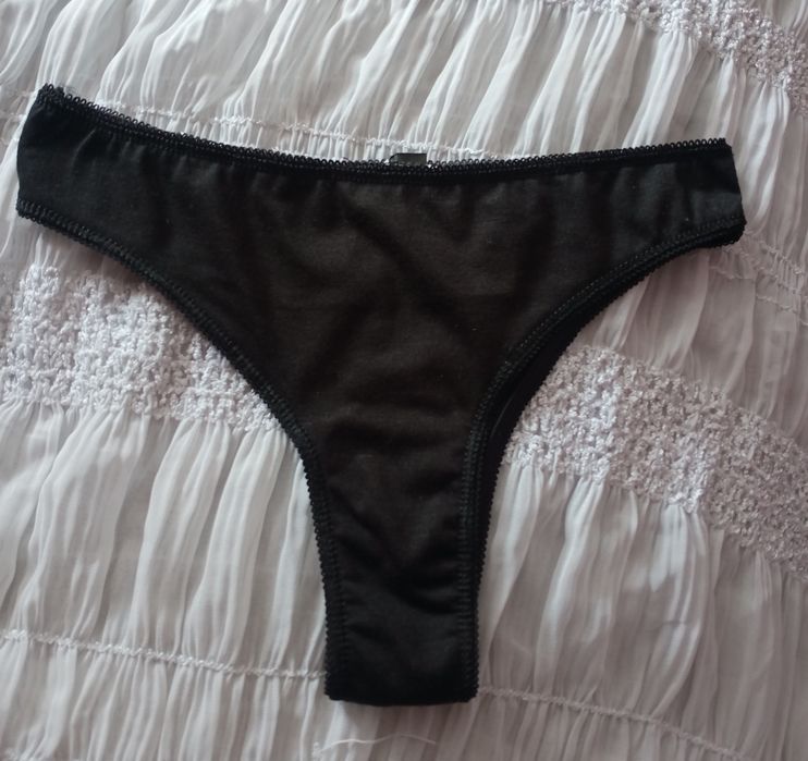 Stringi damskie bawełniane - 2 sztuki