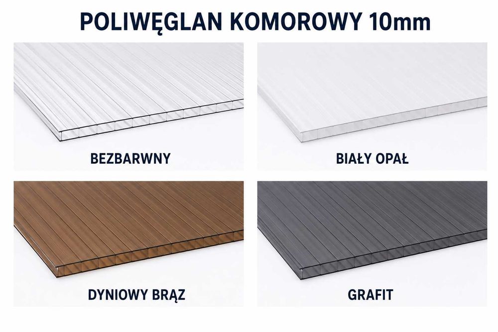 Poliwęglan komorowy 10 mm
