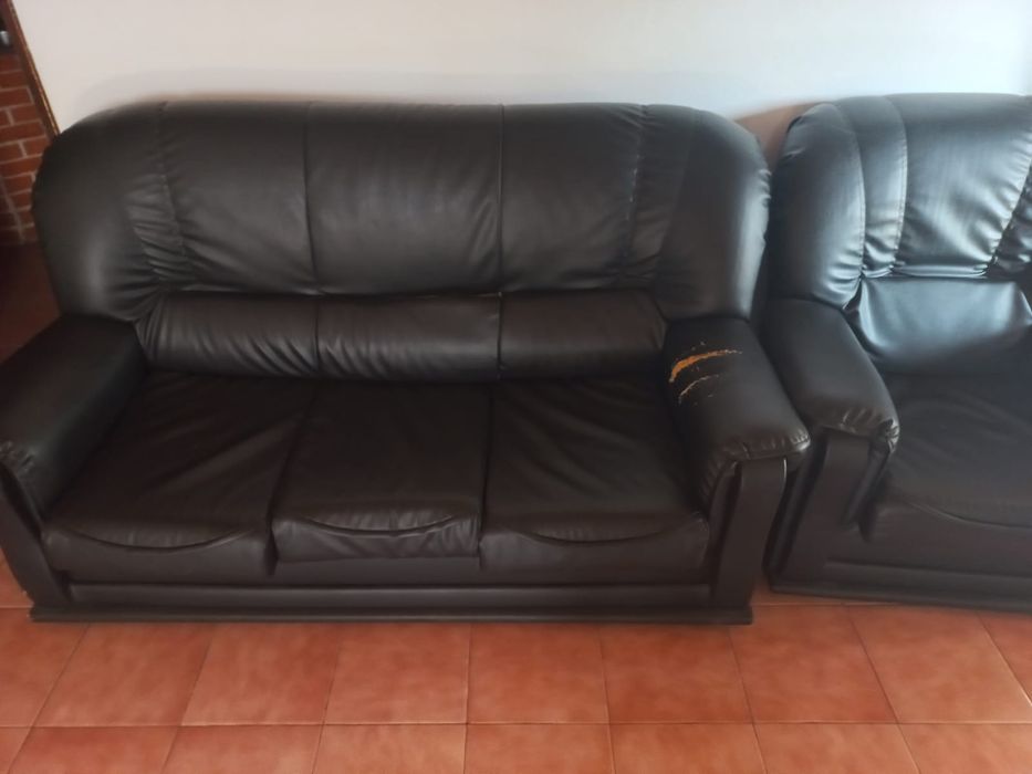 Conjunto sofás usados