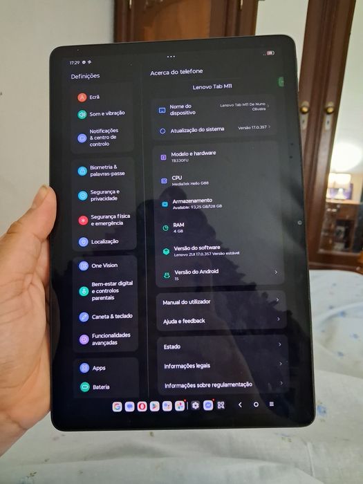 Vendo tablet Lenovo tab M11  caixa