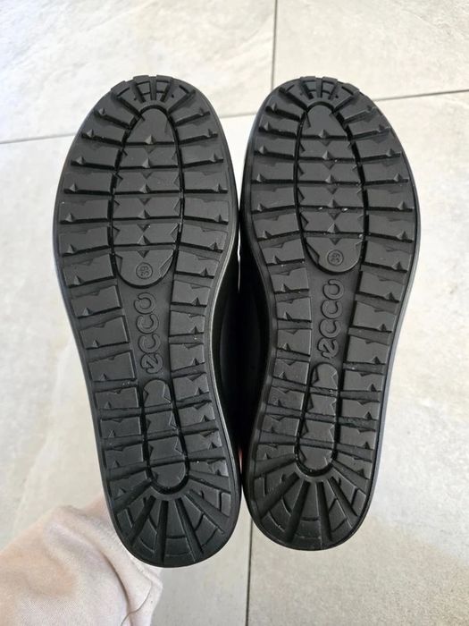 Ecco buty ocieplane zimowe za kostkę rozm. 39 gore-tex skórzane