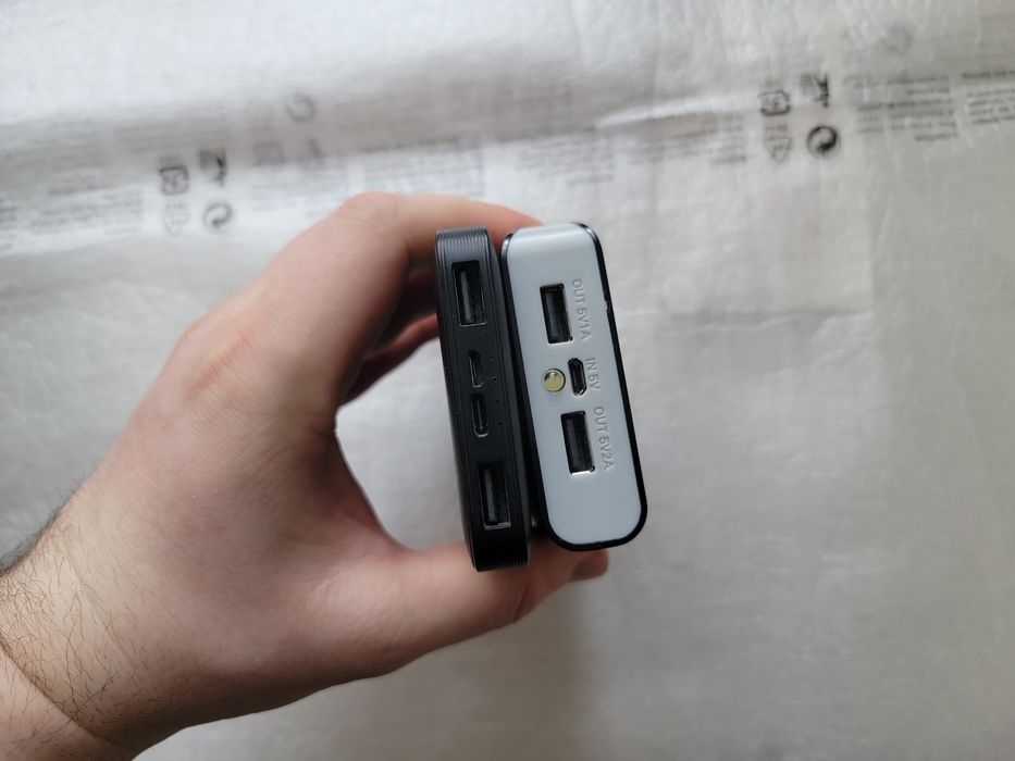 Power Bank Xiaomi Redmi 10000 mAh.Подарок Trust 8800mAh.Б/У.