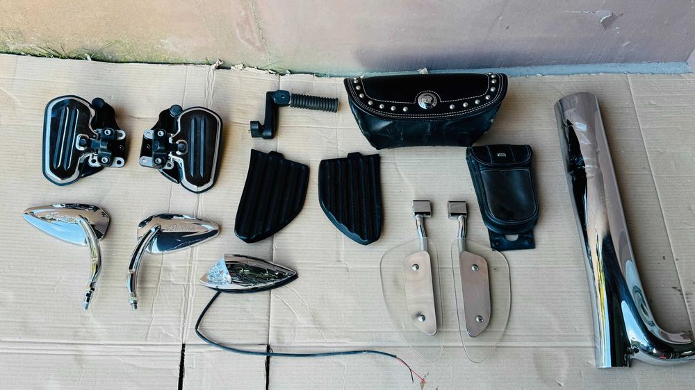 Indian Chieftain Roadmaster 1800 osłona lampa podesty reflektor części