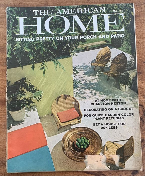 Revistas american home 1962