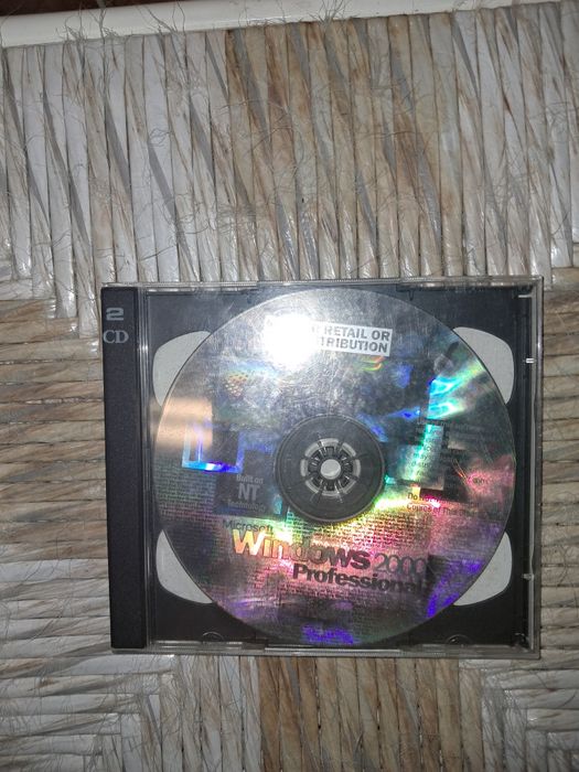 Windows 2000 Profissional Cd Original Retro PC64172194497538120